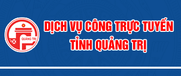 Dịch vụ công trực tuyến tỉnh Quảng Trị